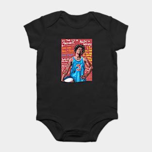 Basketball Baby Bodysuit - the killer Bubba Chuck by santaana